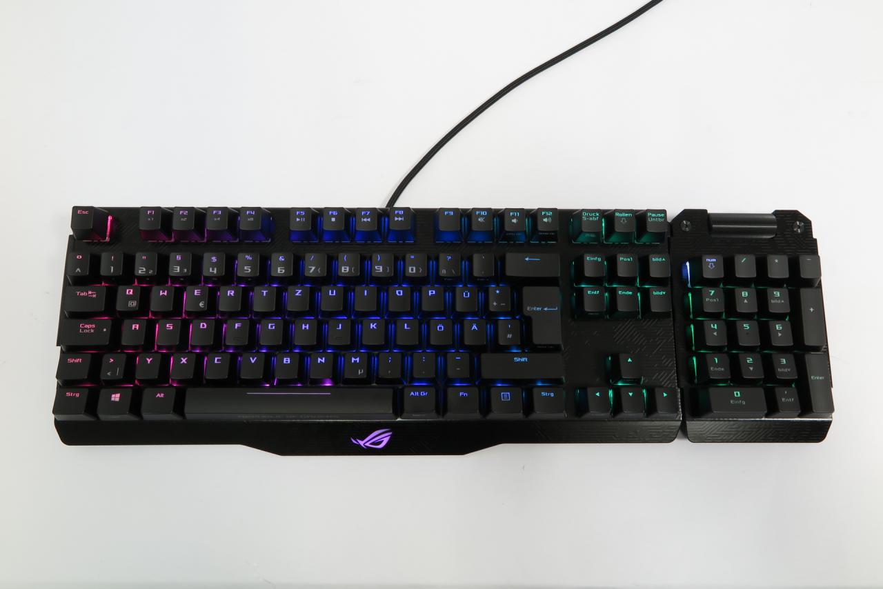 Reguläre Numpad-Position