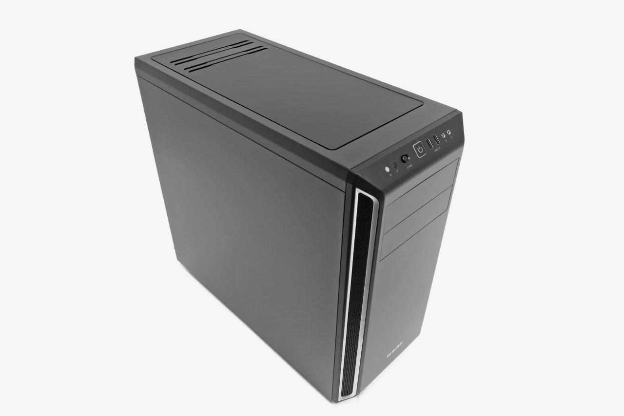 [17/01/2017] Be quiet Pure Base 600 im Test: Neues, günstiges und gut kühlendes Gehäuse für Einsteiger (3)