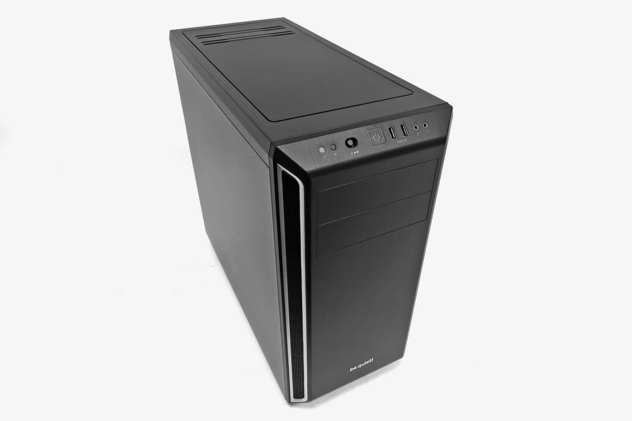 [17/01/2017] Be quiet Pure Base 600 im Test: Neues, günstiges und gut kühlendes Gehäuse für Einsteiger (7)