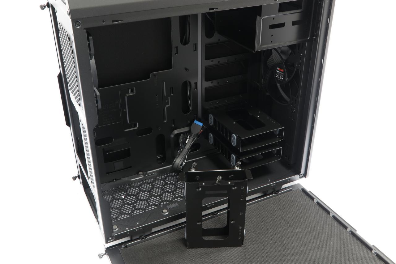 [17/01/2017] Be quiet Pure Base 600 im Test: Neues, günstiges und gut kühlendes Gehäuse für Einsteiger (4)