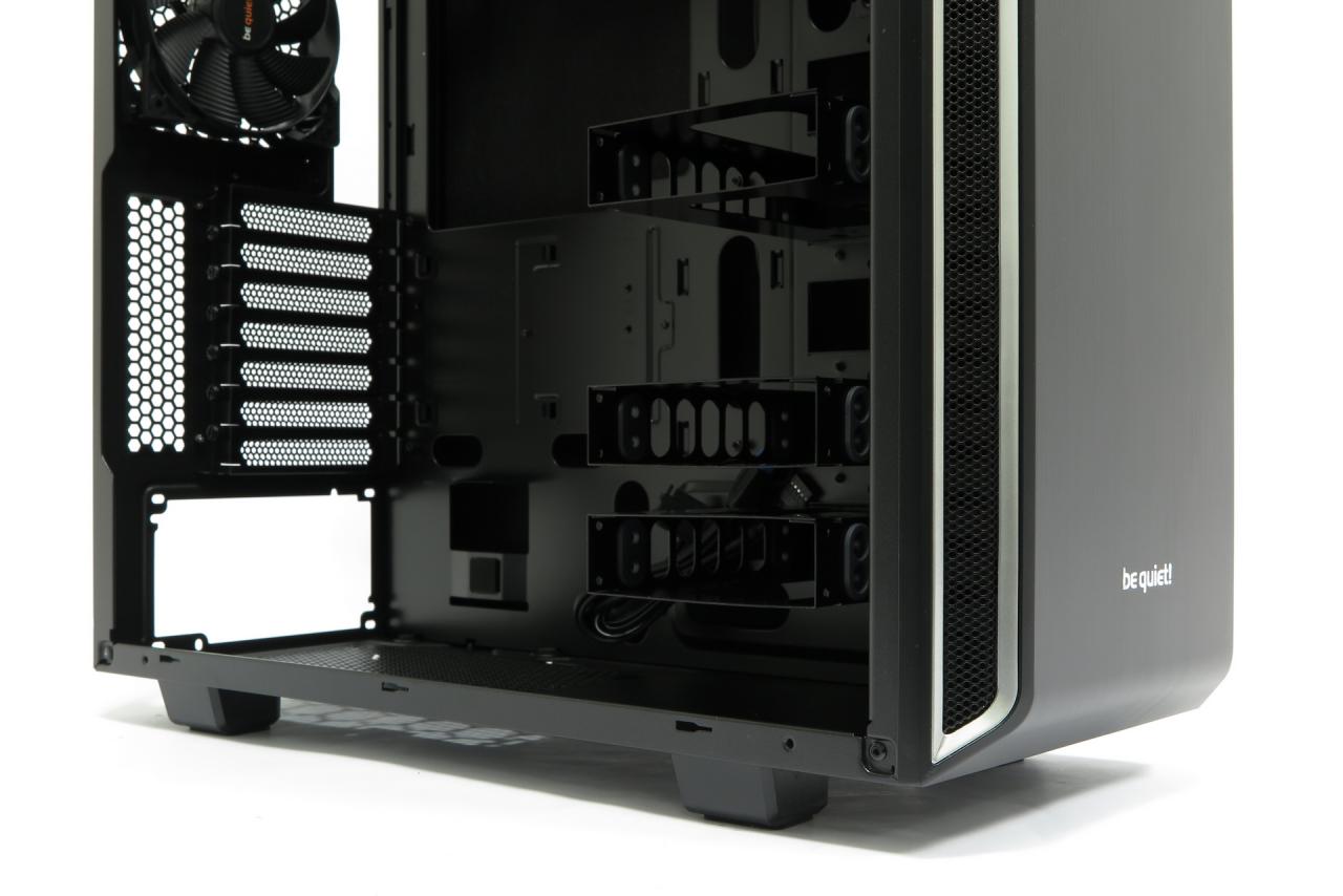 [17/01/2017] Be quiet Pure Base 600 im Test: Neues, günstiges und gut kühlendes Gehäuse für Einsteiger (10)