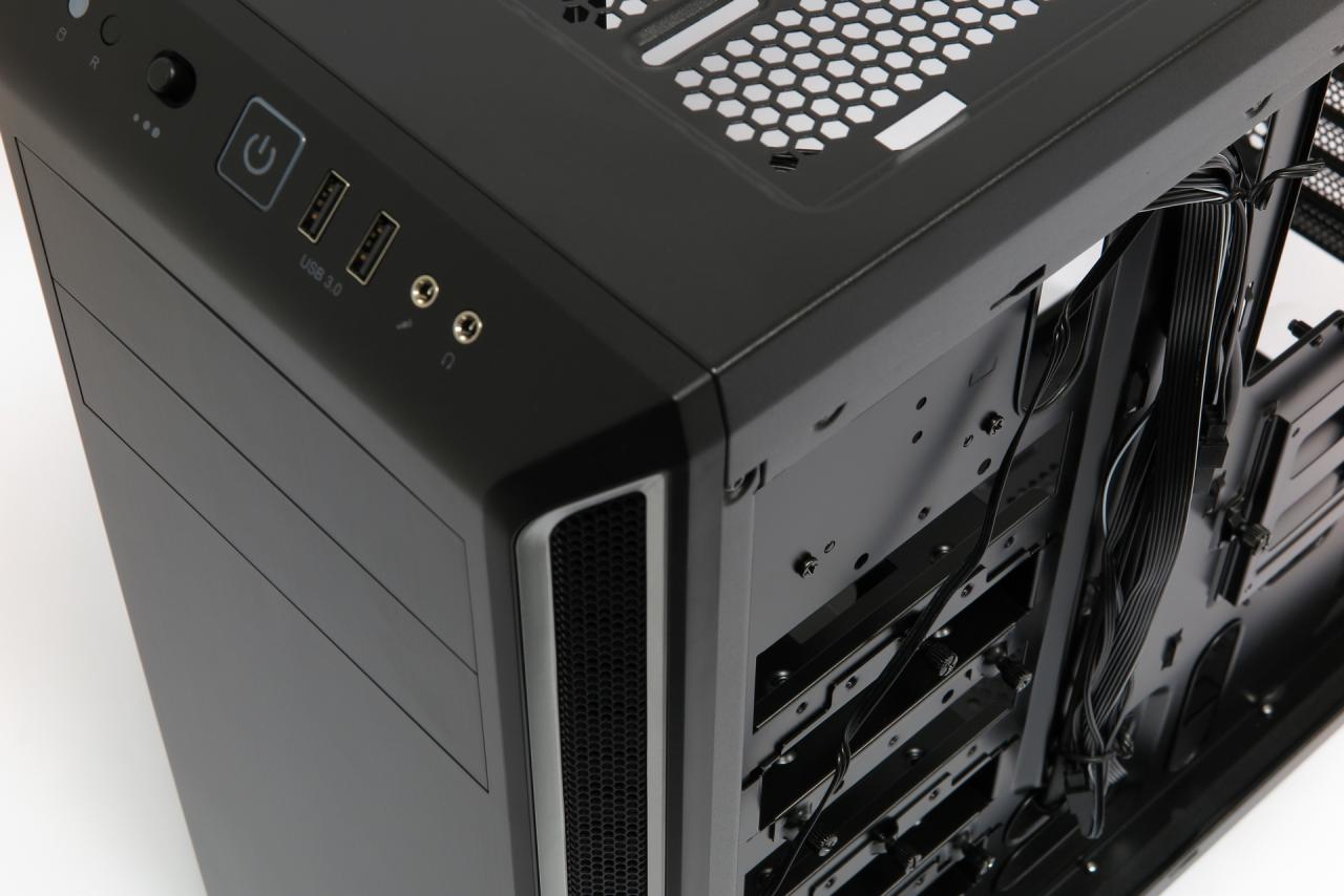 [17/01/2017] Be quiet Pure Base 600 im Test: Neues, günstiges und gut kühlendes Gehäuse für Einsteiger (14)