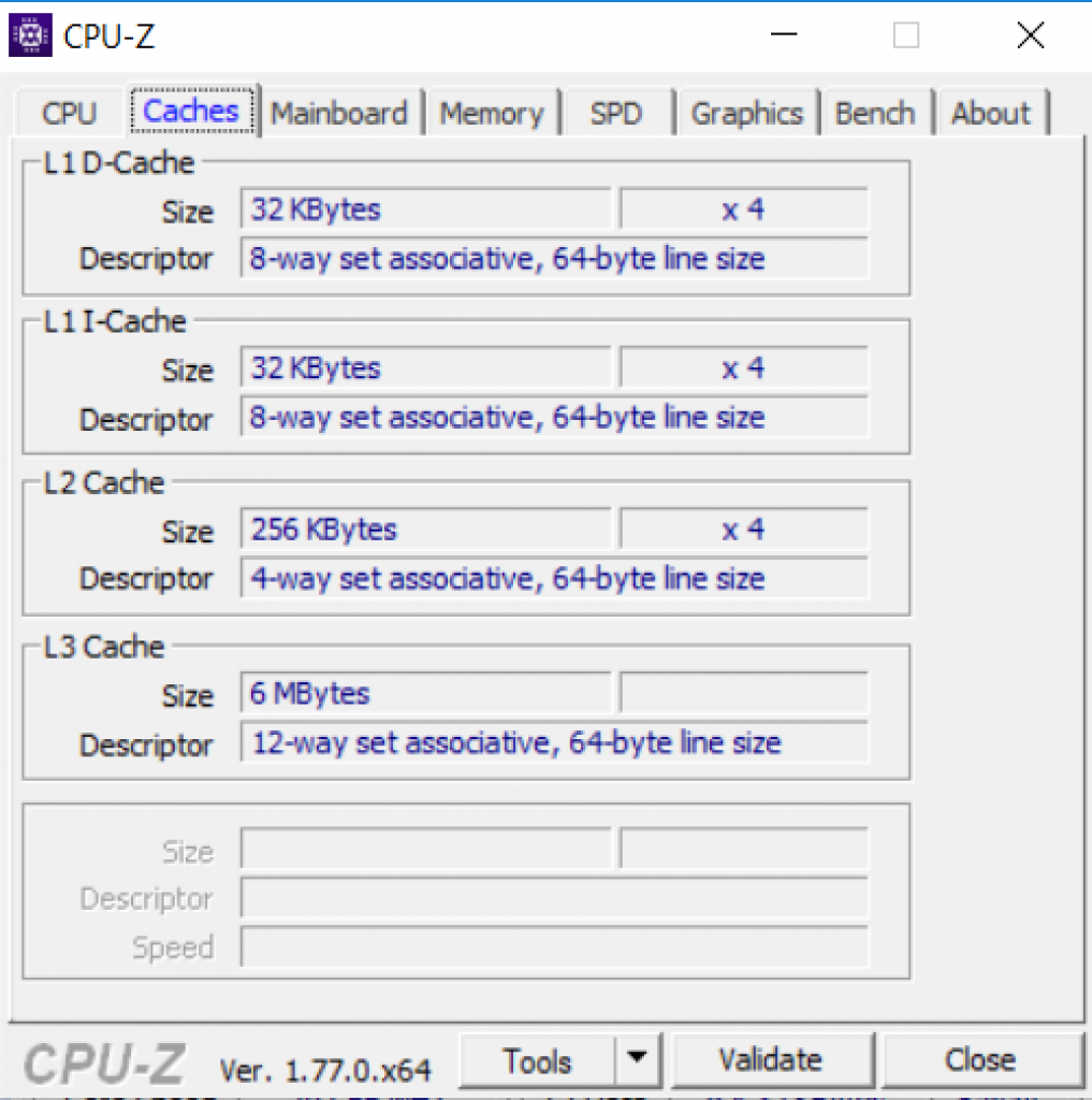 [04/01/2017] Der CPU-Cache ist mit Kaby Lake gleich geblieben.