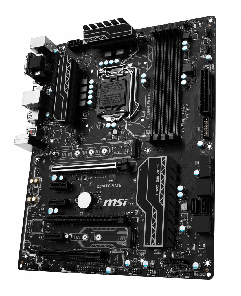 [06/01/2017] Z270 PC MATE (UVP: 139 € inkl. MwSt.)