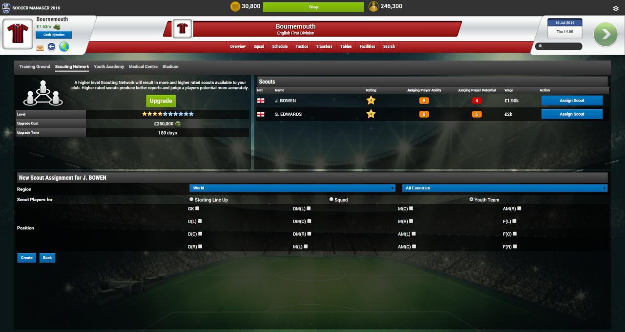 [17/02/2017] 2015: Soccer Manager 2016, Soccer Manager Ltd