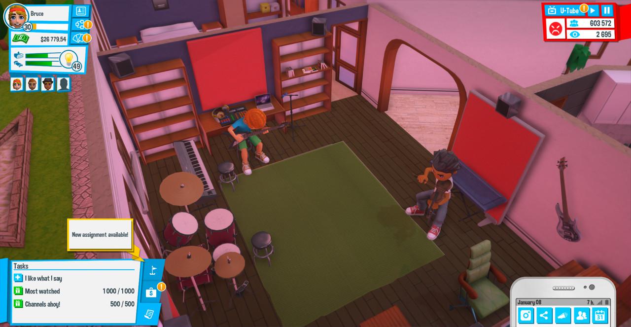 [17/02/2017] 2016. Youtubers Life, U-Play Online
