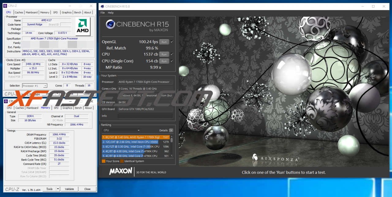 [21/02/2017] AMD Zen: Detaillierte Bilder und Benchmarks des Ryzen 7 X1700 (1)