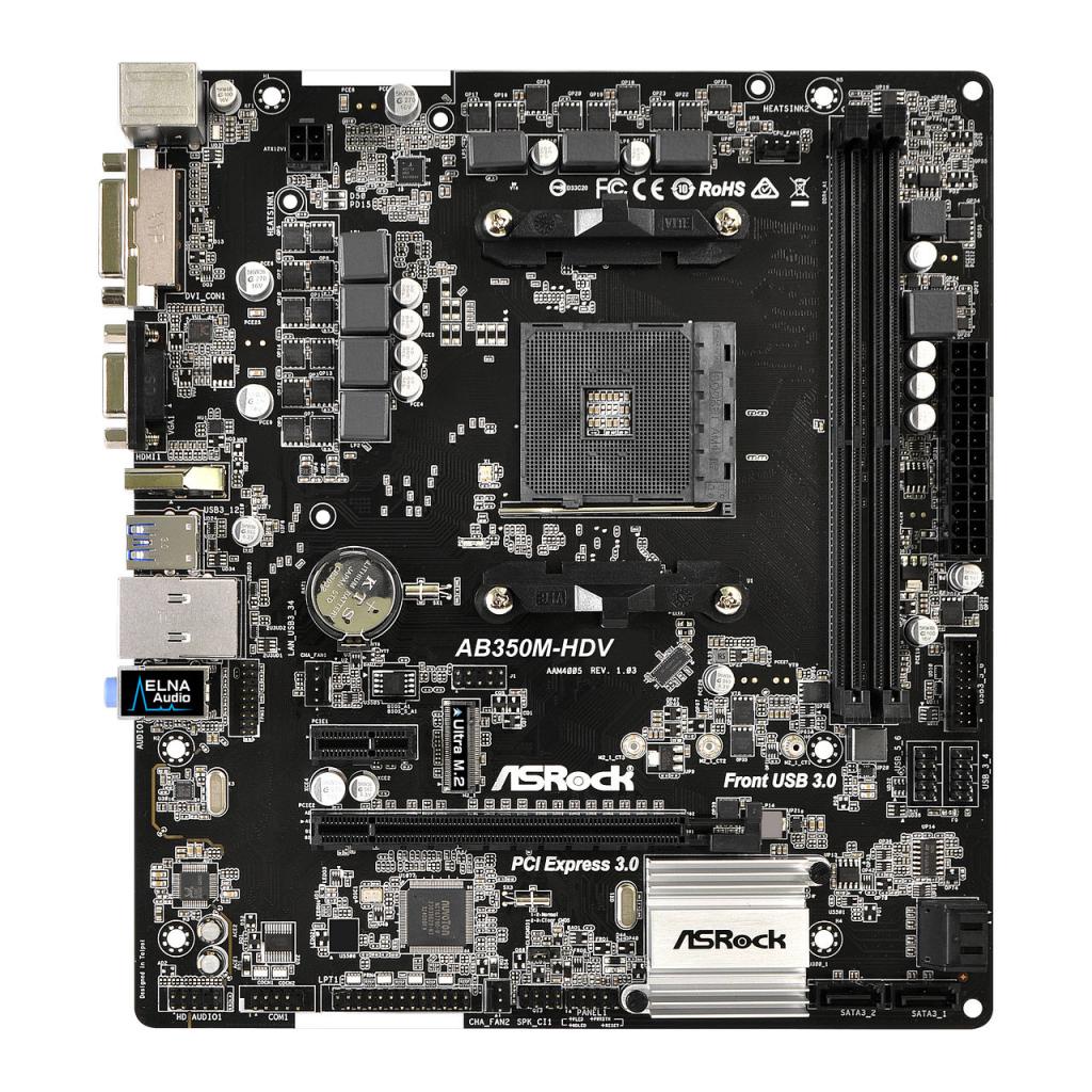 [28/02/2017] Asrock AB350M-HDV