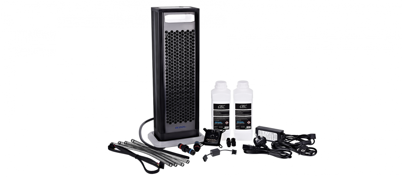 [16/02/2017] Alphacool Eiswand: Komplett-Wasserkühlung mit externem Standradiator (20)