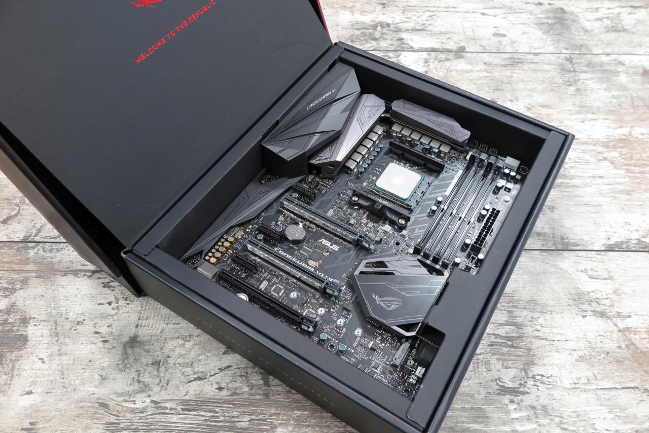 [23/02/2017] Asus ROG Crosshair VI Hero für Ryzen-Test im PCGH-Testlabor (1)
