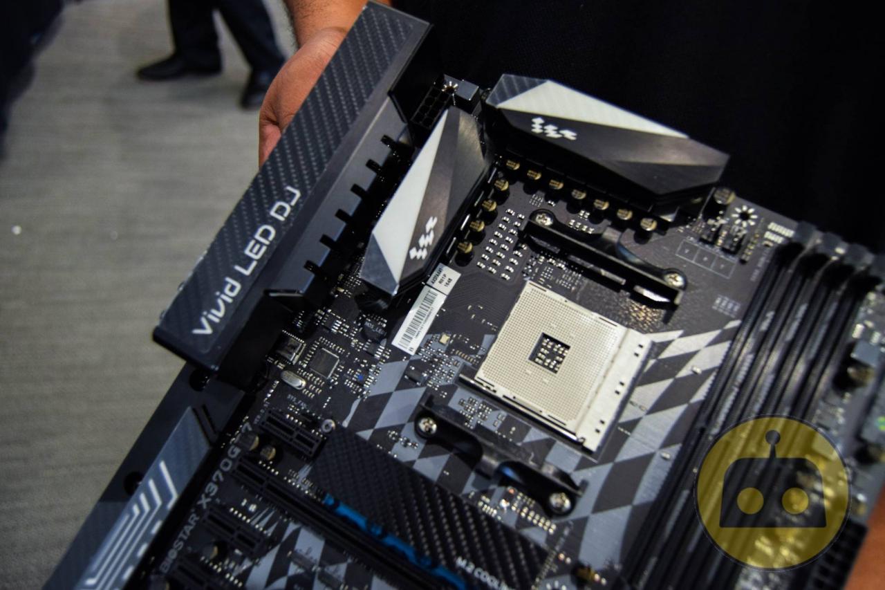 [16/02/2017] Biostar X370 Racing GT7: Detaillierte Bilder zum Ryzen-Mainboard (8)