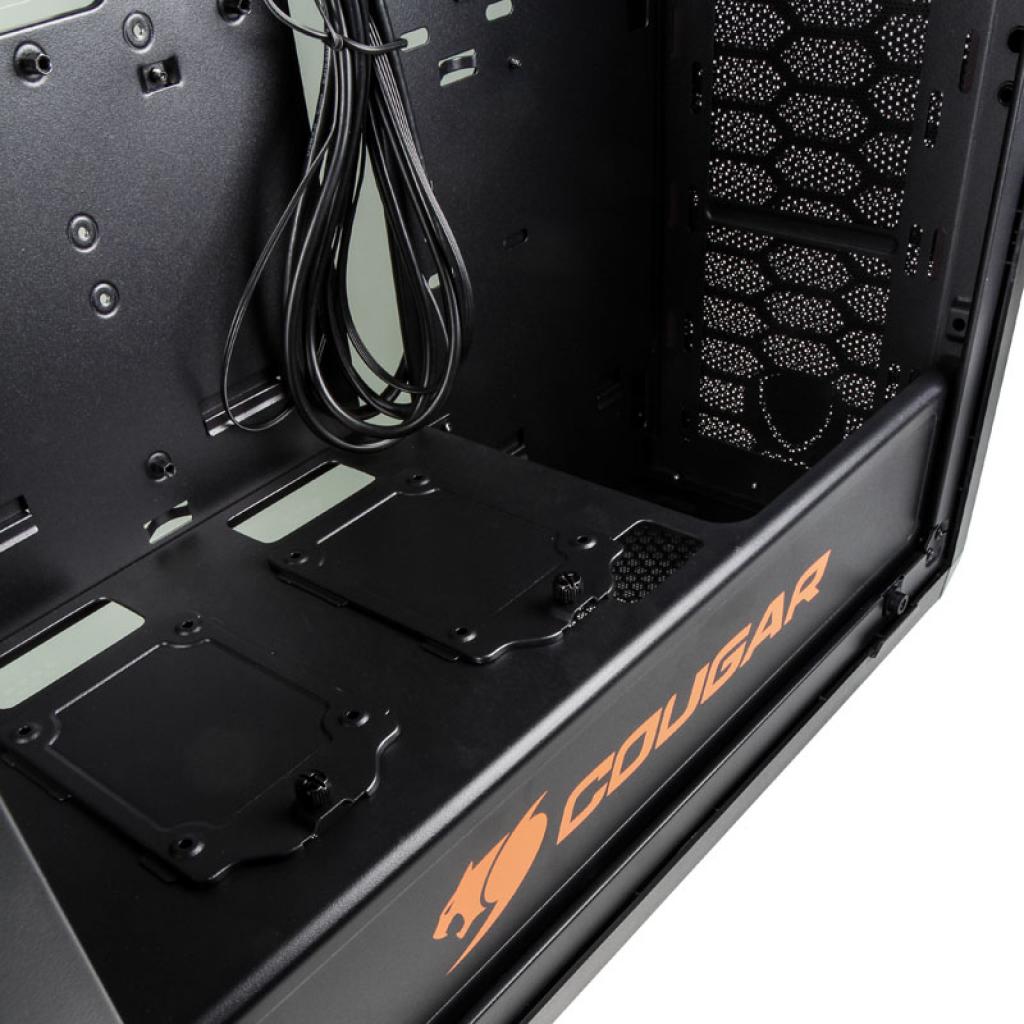 [23/02/2017] Cougar Panzer Midi Tower: Martialisches PC-Gehäuse mit Hartglas und Military-Optik (9)