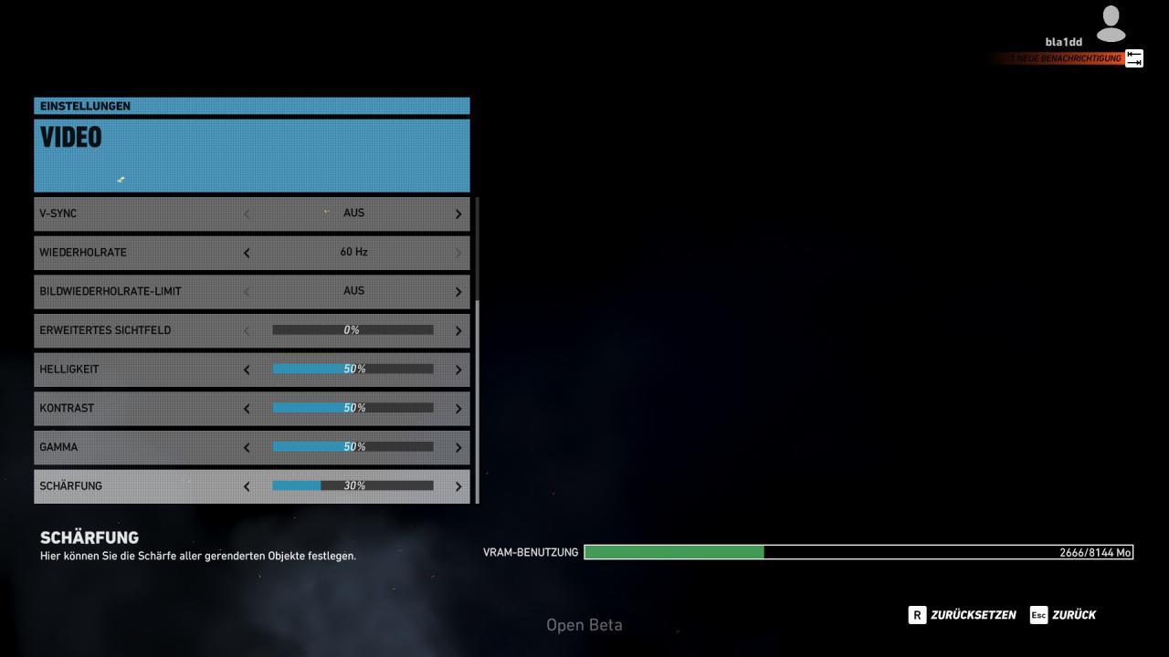 Ghost Recon Wildlands Open Beta - Menü - HUD (3)