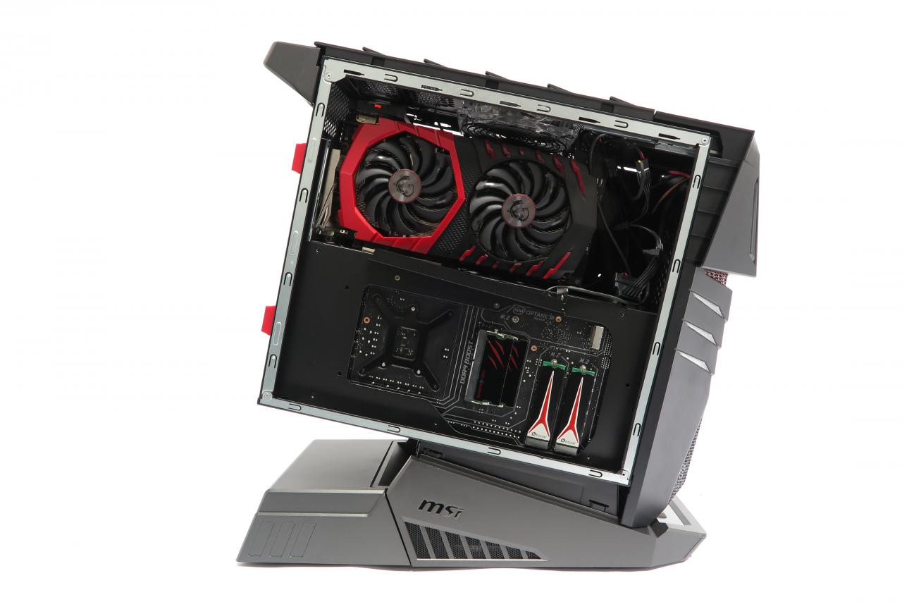 [17/02/2017] MSI Aegis Ti3: Zugriff auf Grafikkarten (GTX 1080), SSDs und RAM