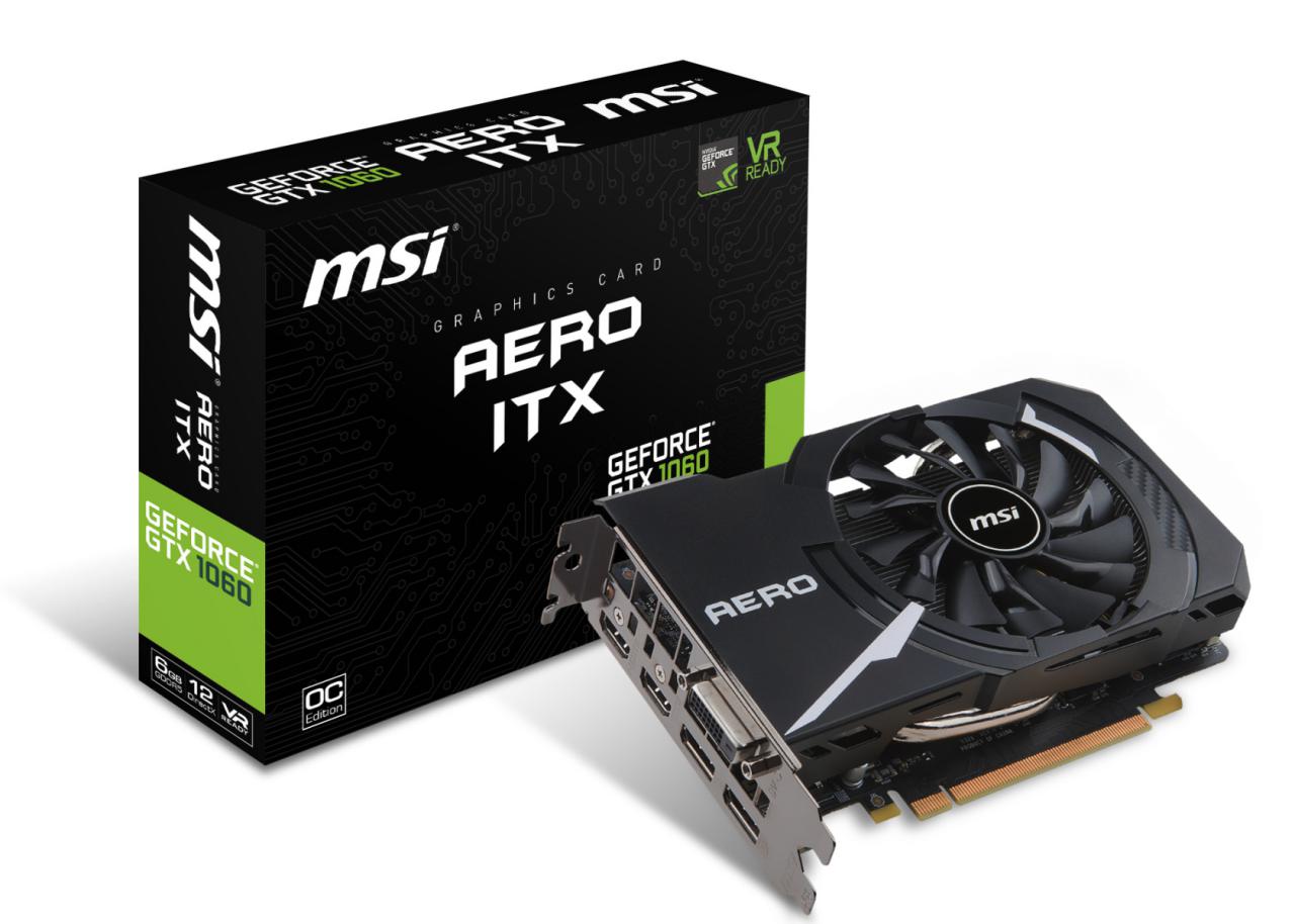 [16/02/2017] Geforce GTX 1060: MSI bringt kompakte OC-Version Aero ITX (3)