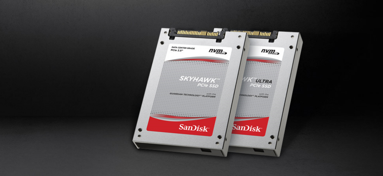 [08/02/2017] Sandisk Skyhawk: Erste NVMe-SSDs mit bis zu 3,84 TByte für Server