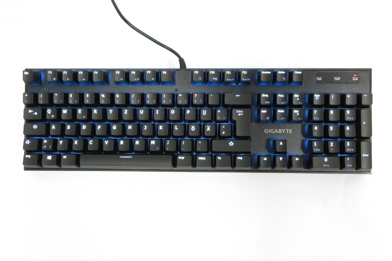 [09/02/2017] Gigabyte Force K85 RGB: Günstiger, bunt beleuchteter mechanischer Spielpartner im Test (8)