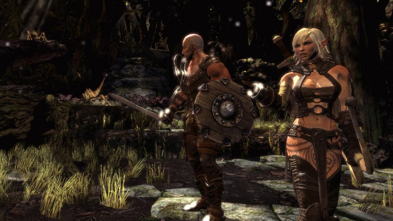 [06/03/2017] Hunted - Schmiede der Finsternis: In der Fantasy Klopperei schlüpft man in die Rolle der Elfin E'lara oder dem Schwertkämpfer Caddoc und muss die Welt vor Bösewichtin Seraphin beschützen. (online: 2)