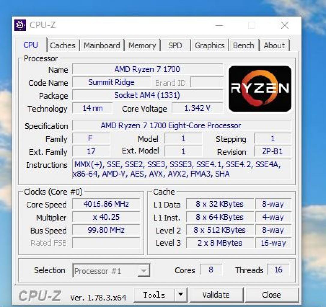 [02/03/2017] Ryzen 7 1700: Benchmarks aus Fernost lassen hoffen (1)