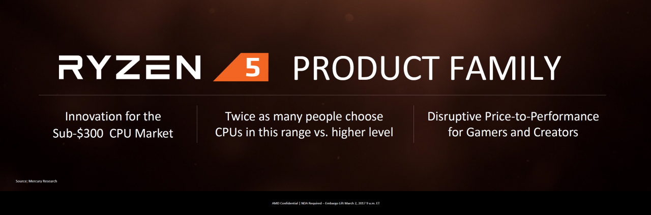 [03/03/2017] Ryzen 5 kostet keine 300 US-Dollar