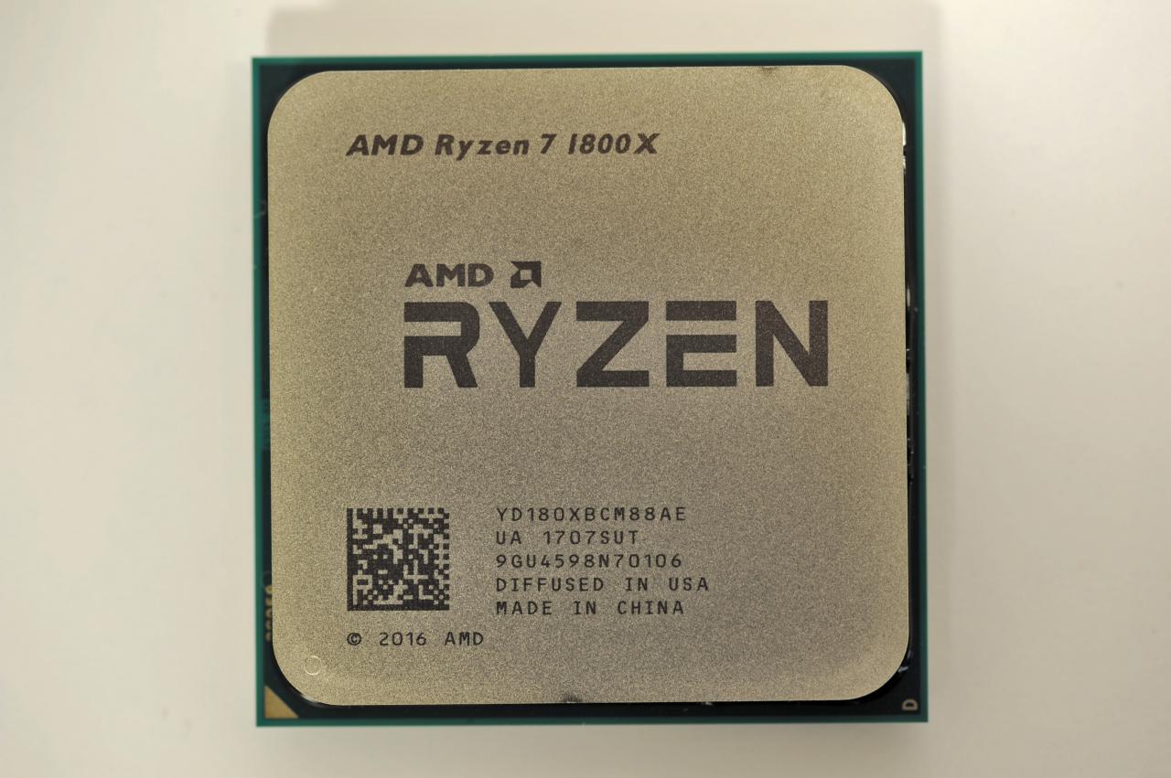 [02/03/2017] AMD Ryzen R7 1800X 16 