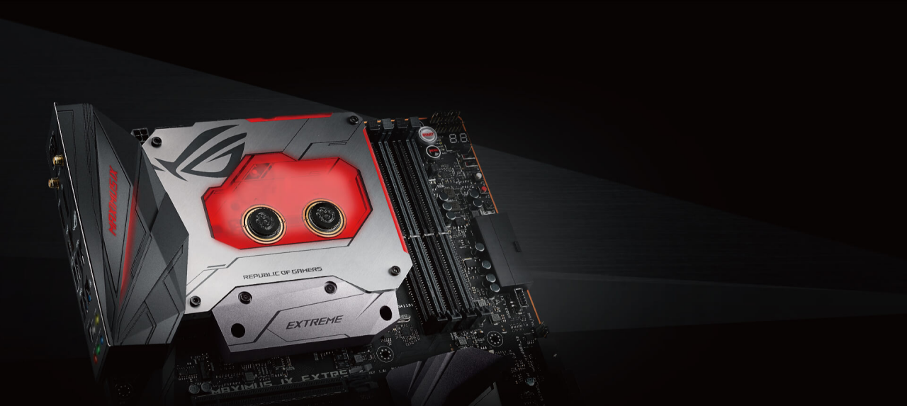[13/03/2017] Asus ROG Maximus IX Extreme für 699 Euro: Erstmals mit vorinstalliertem CPU-Wasserkühler (9)