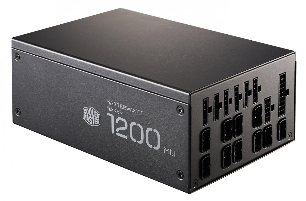 [08/03/2017] Cooler Master Masterwatt Maker 1200 MIJ: PC-Netzteil für 999 Euro (2)