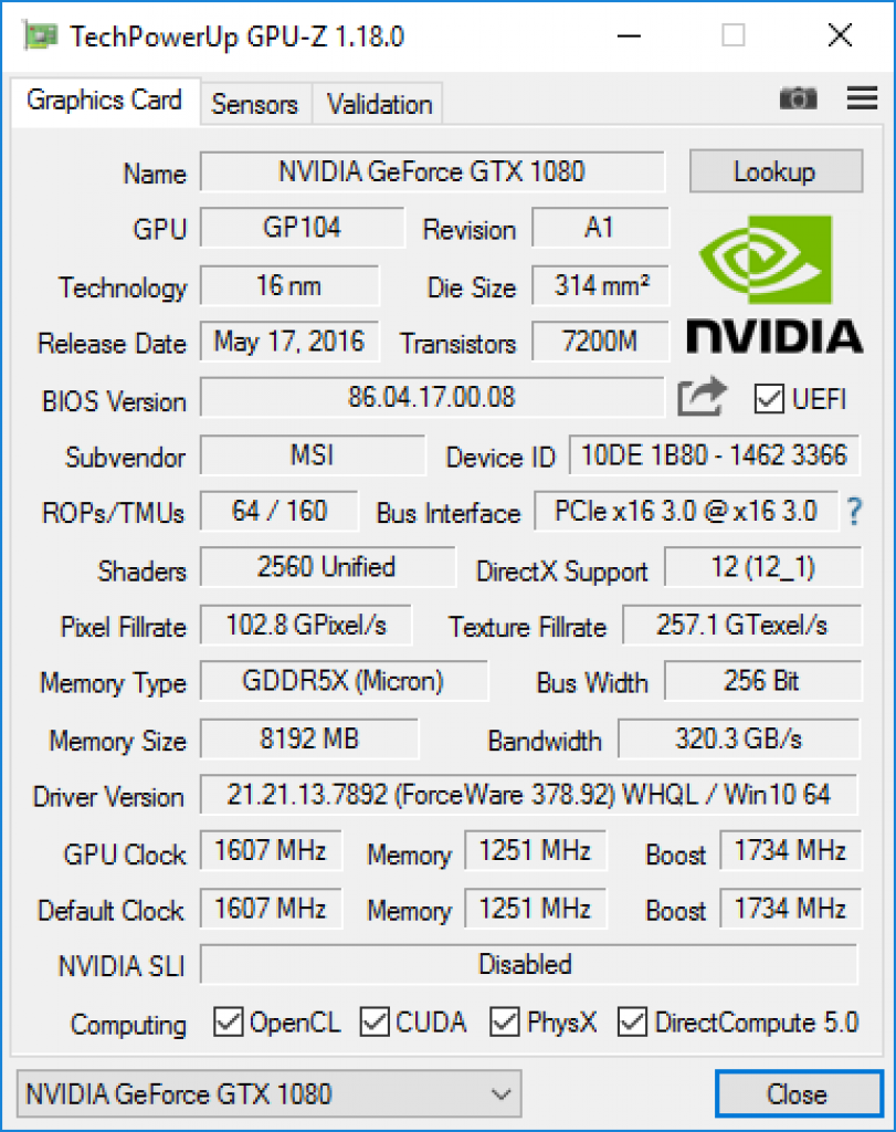 [23/03/2017] GPU