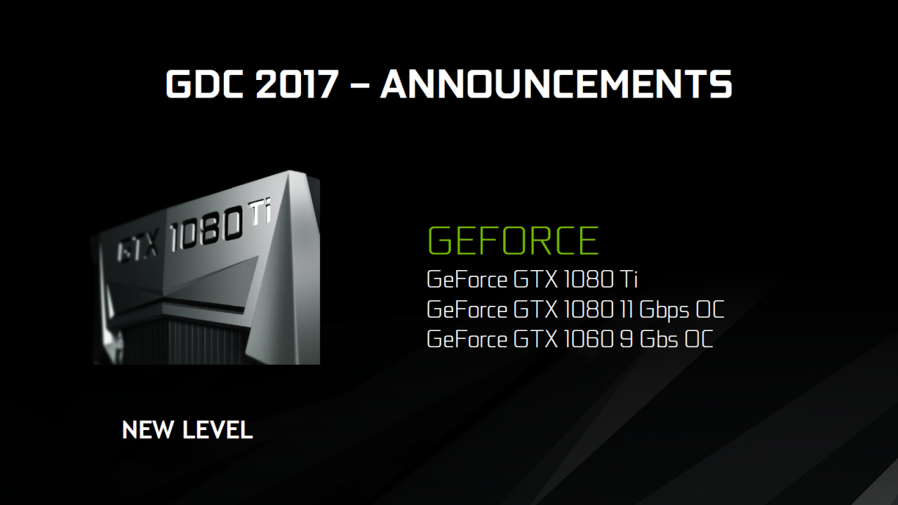 [01/03/2017] Nach dem GTX-1080-Ti-Release: Geforce-Portfolio besteht jetzt aus neun Grafikkarten