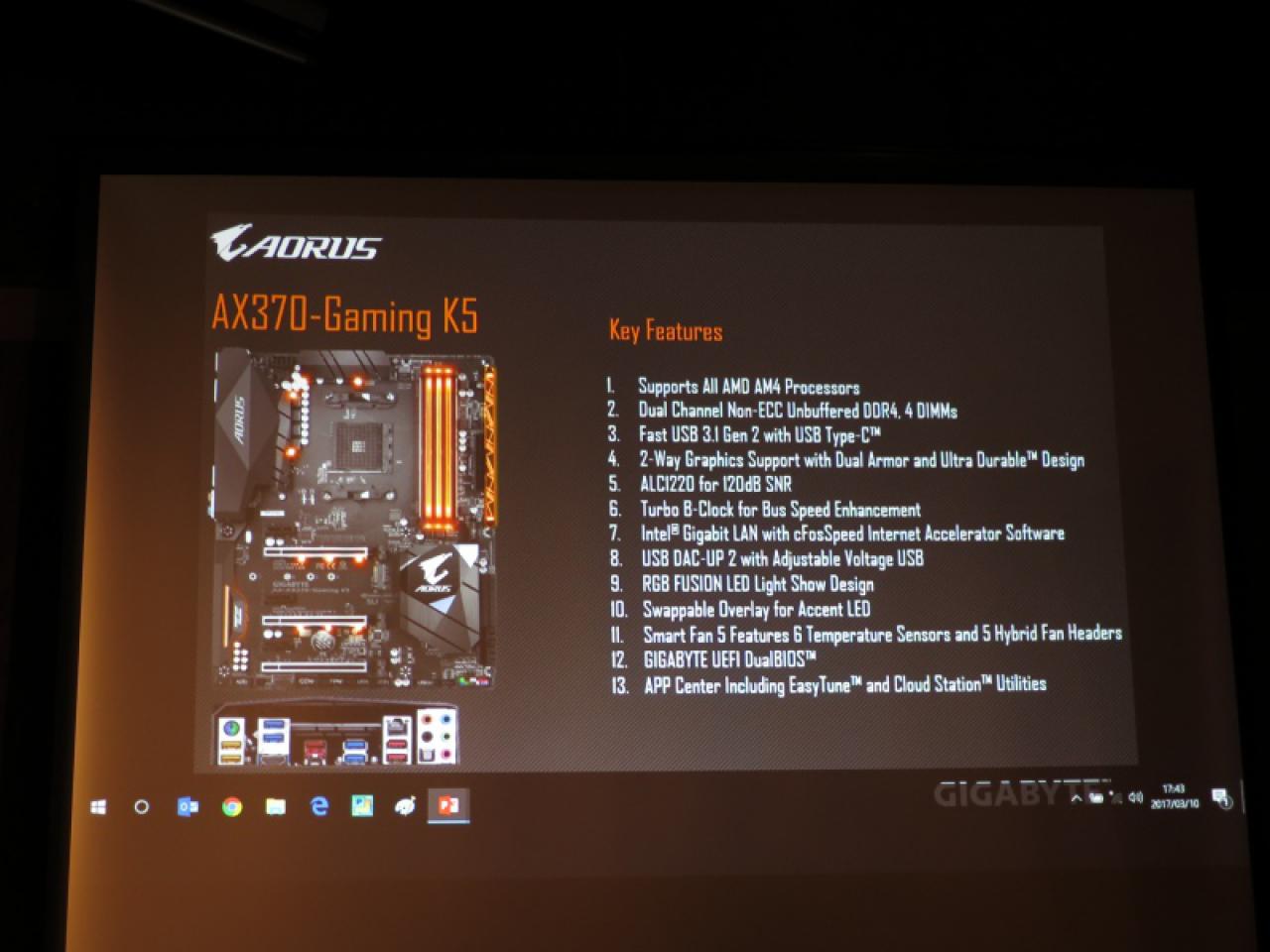 [15/03/2017] Gigabyte AX370 Gaming K5 (1)