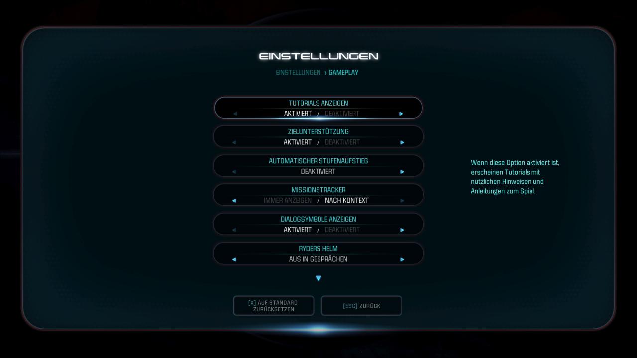 [16/03/2017] Mass Effect: Andromeda - Menüs Gameplay (1)