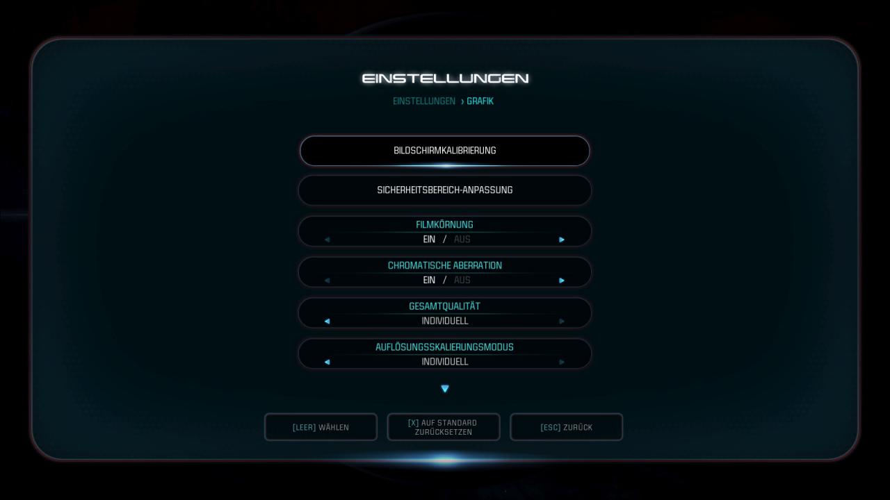 [16/03/2017] Mass Effect: Andromeda - Menüs Grafik (1)