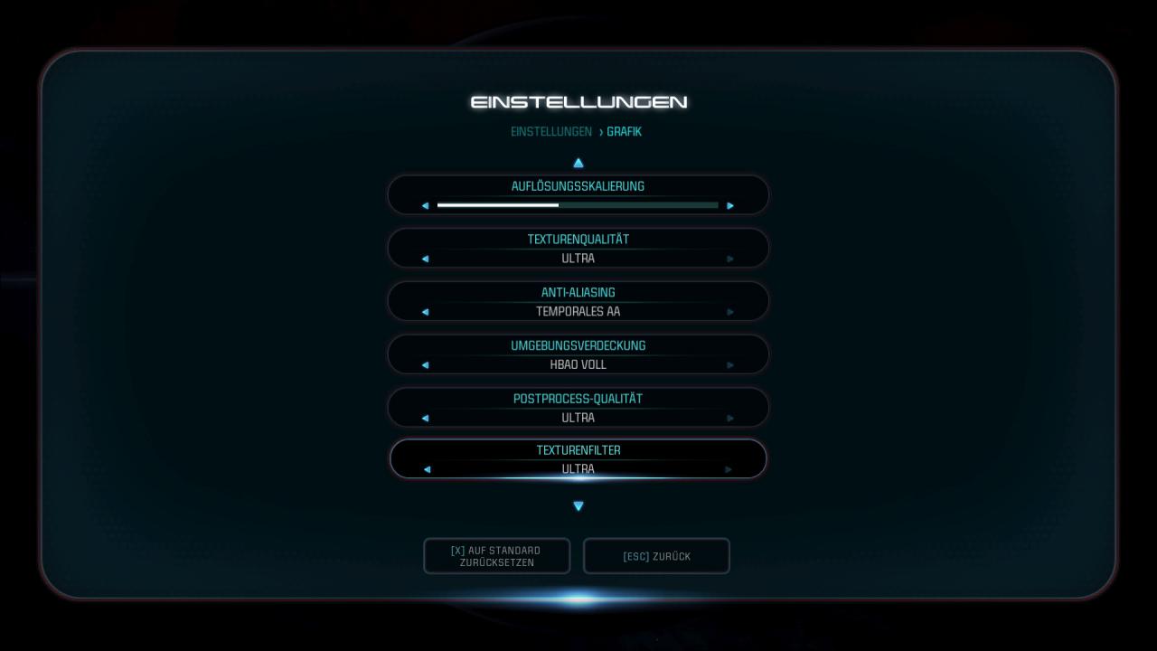 [16/03/2017] Mass Effect: Andromeda - Menüs Grafik (2)