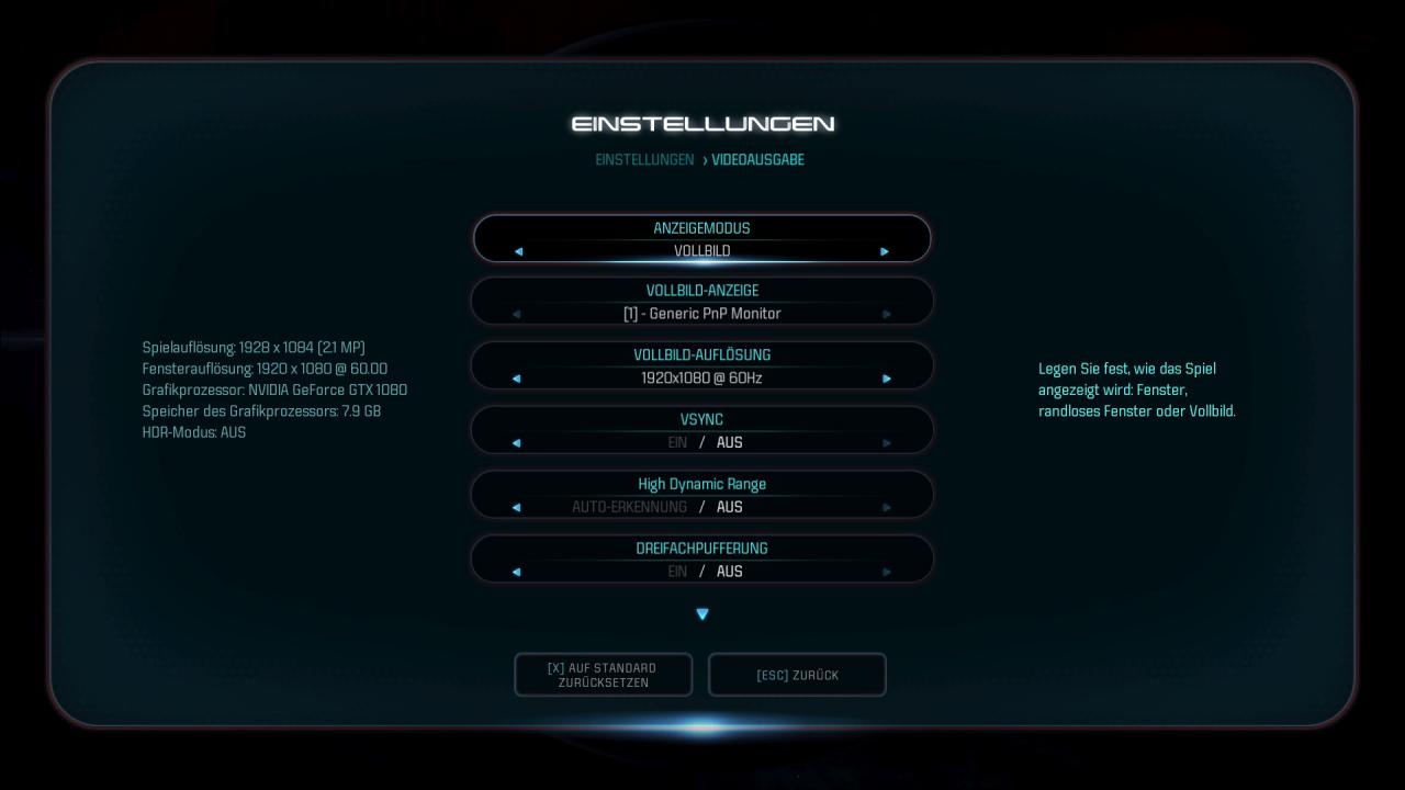 [16/03/2017] Mass Effect: Andromeda - Menüs Video (1)