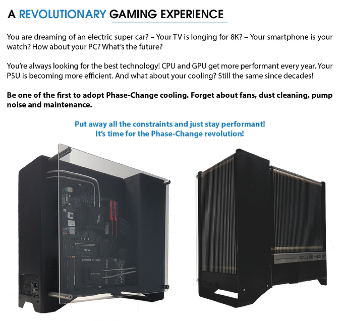 [30/03/2017] NSG S0: PC-Gehäuse mit integrierter Passivkühlung auf Kickstarter