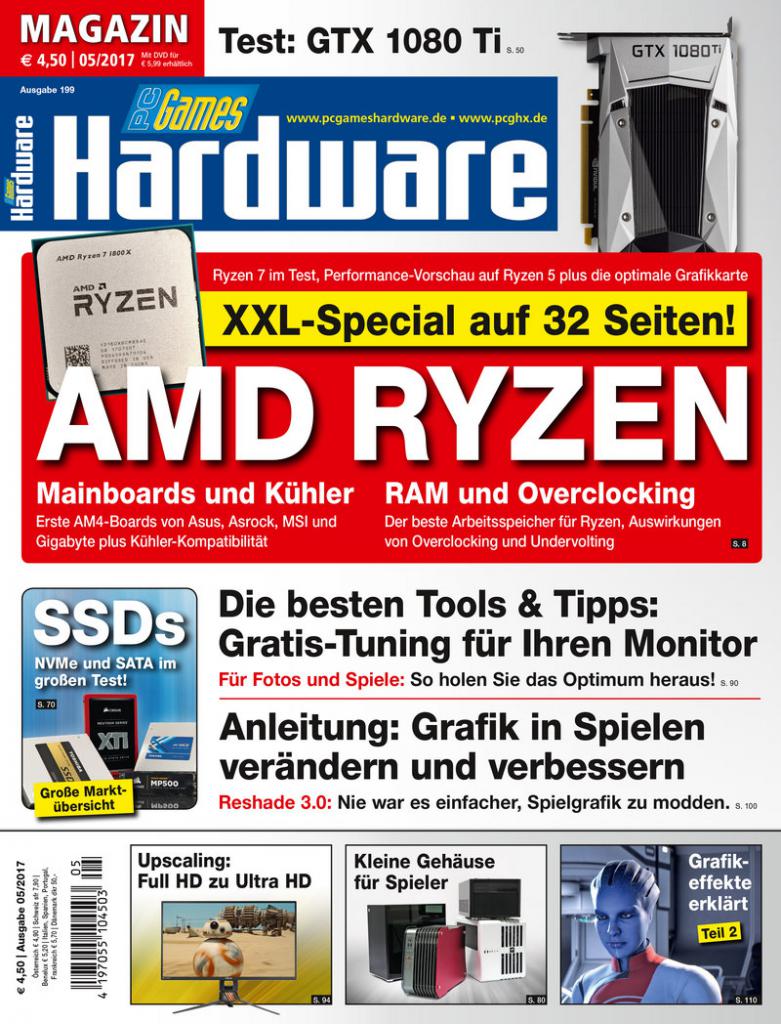 [29/03/2017] Cover MAG (PC Games Hardware #199 Ausgabe 05-2017)