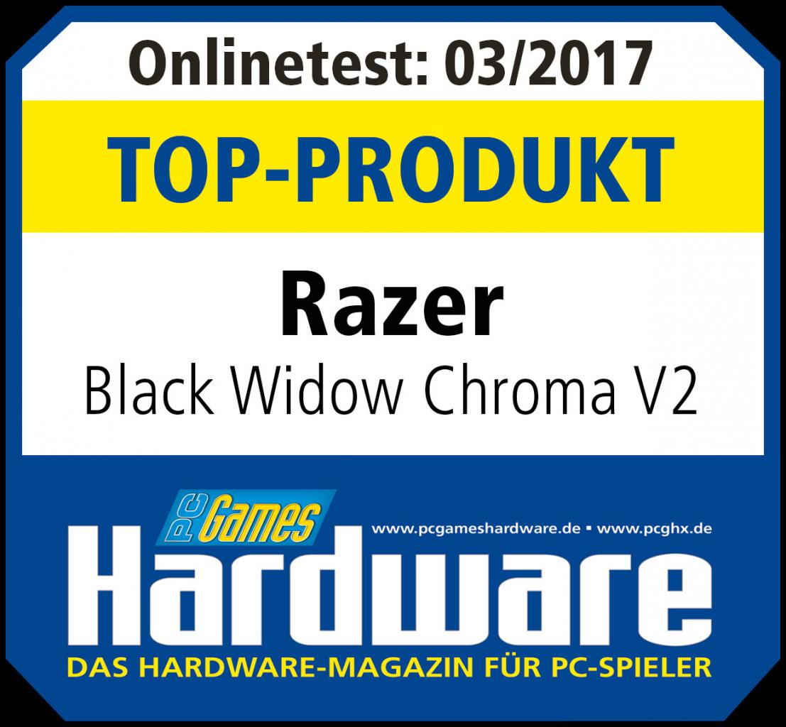 [08/03/2017] Razer Black Widow Chroma V2: Flotter Schalterdebütant im Test (1)