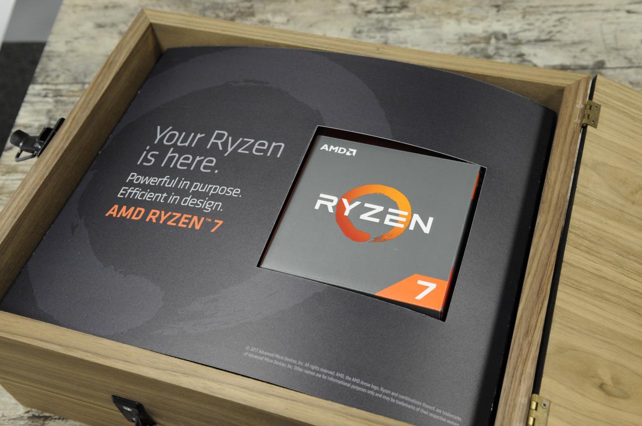 [02/03/2017] Review Box Ryzen 7 1800X 3 1