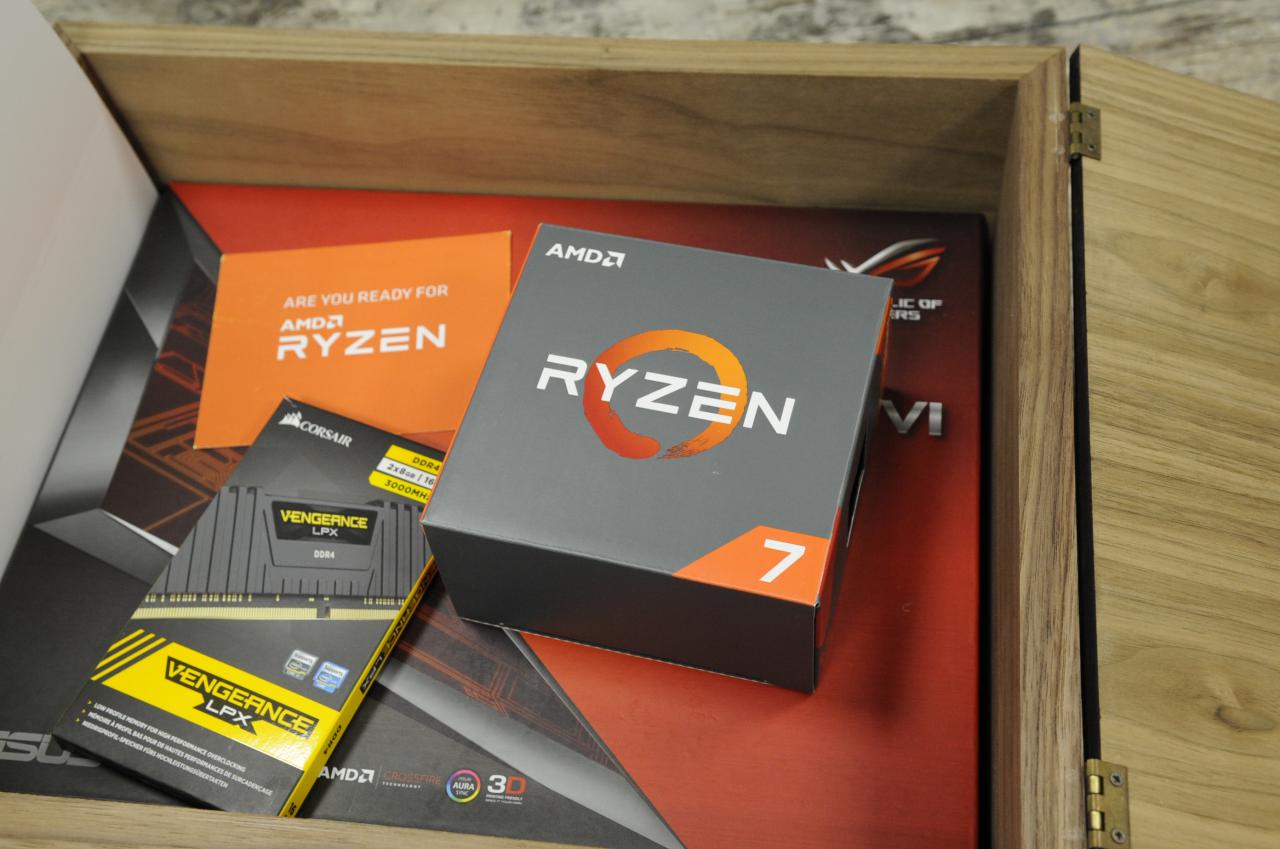 [02/03/2017] Review Box Ryzen 7 1800X 4 1