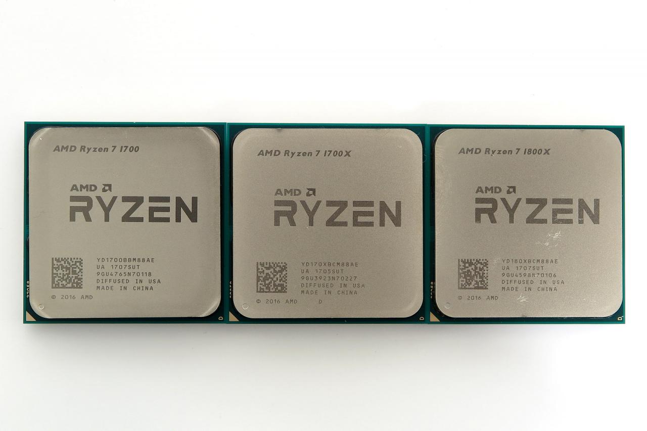 [15/03/2017] Ryzen 7 ×3