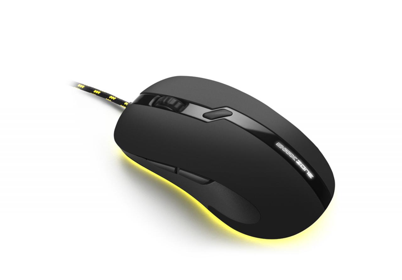 [20/03/2017] Sharkoon: Neue Shark Zone M52 Gaming Laser Mouse mit beleuchteter Unterseite