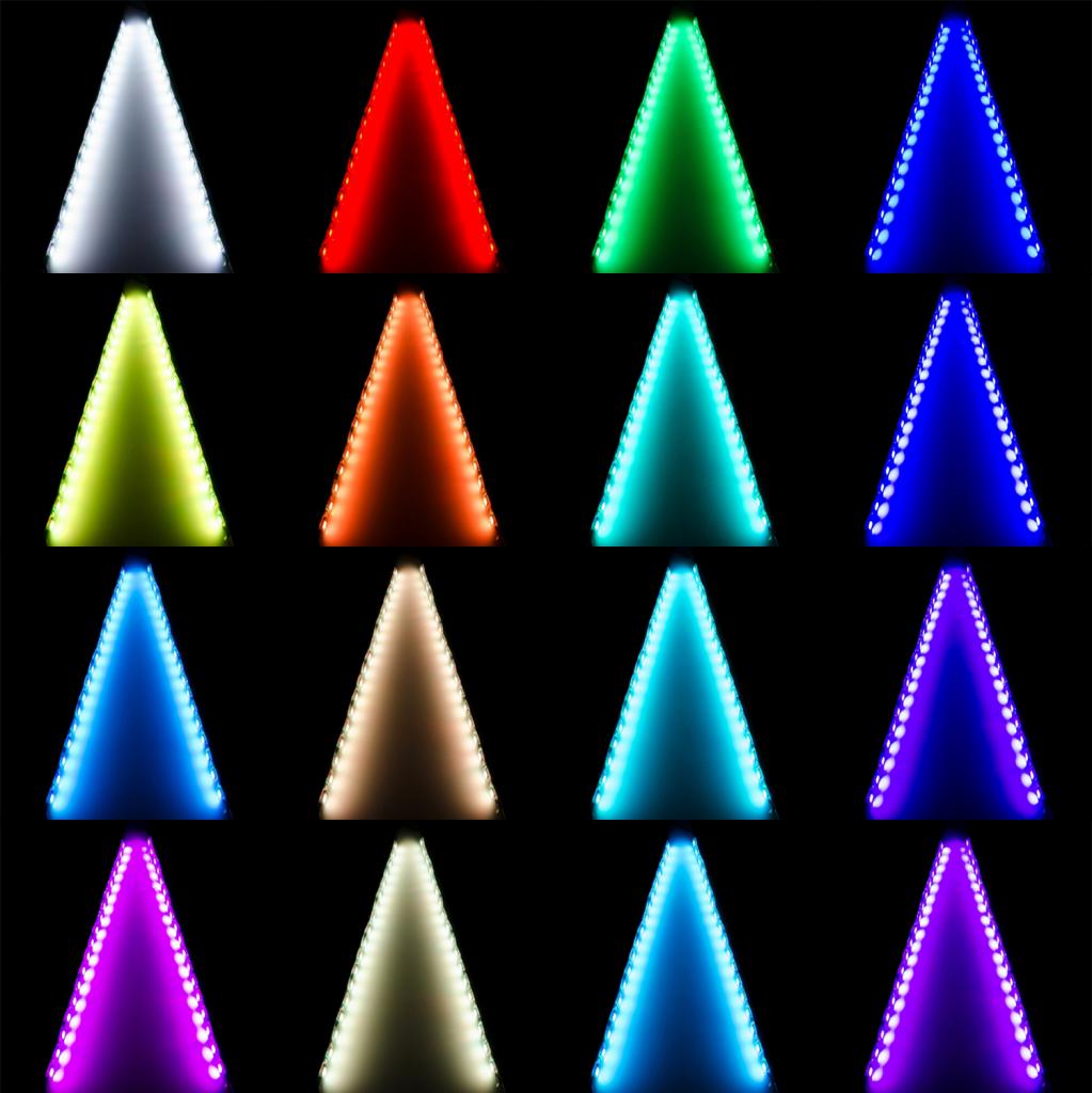 [12/03/2017] Die PC-Beleuchtung Aurora II Remote RGB-302 von SilentiumPC lässt sich nachträglich im Gehäuse befestigen und per Fernbedienung konfigurieren. (3)