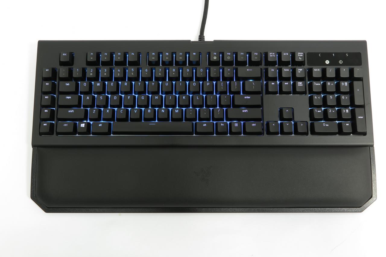[08/03/2017] Razer Black Widow Chroma V2: Flotter Schalterdebütant im Test (3)