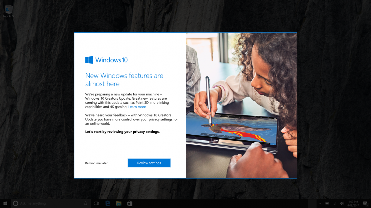 [05/03/2017] Windows 10: Creators Update gibt Nutzern mehr Kontrolle über Updates (3)