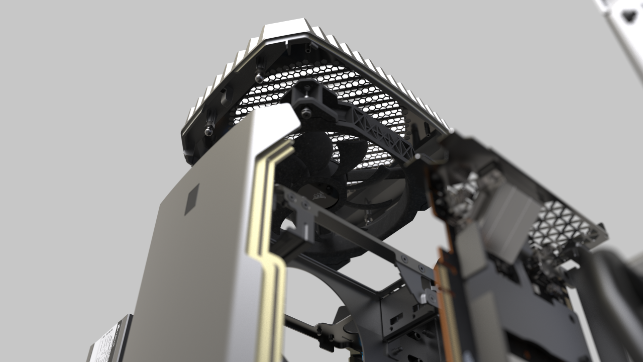 [23/03/2017] corsairOne exploded Prime Fan glamour