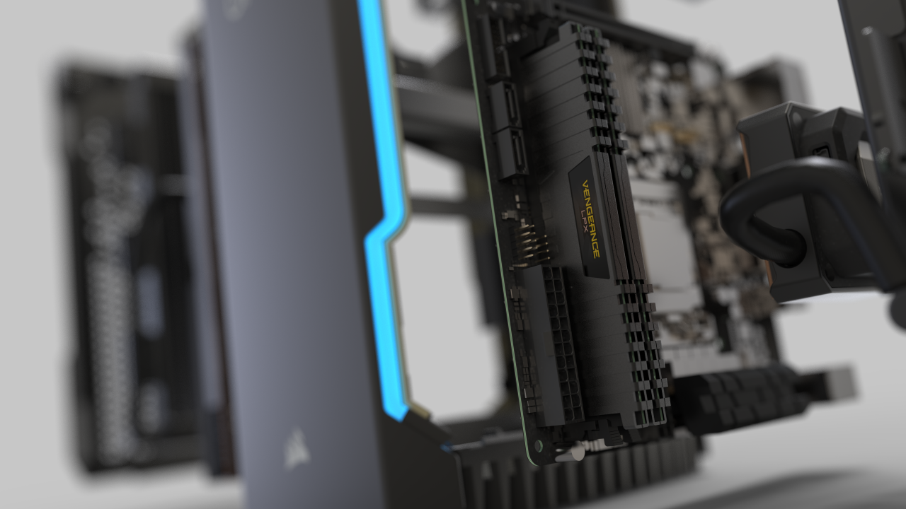 [23/03/2017] corsairOne exploded RAM glamour