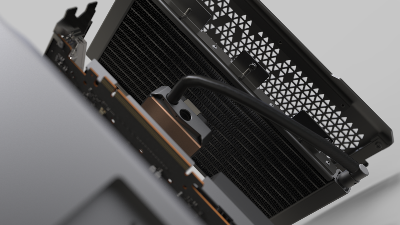 [23/03/2017] corsairOne exploded radiator glamour