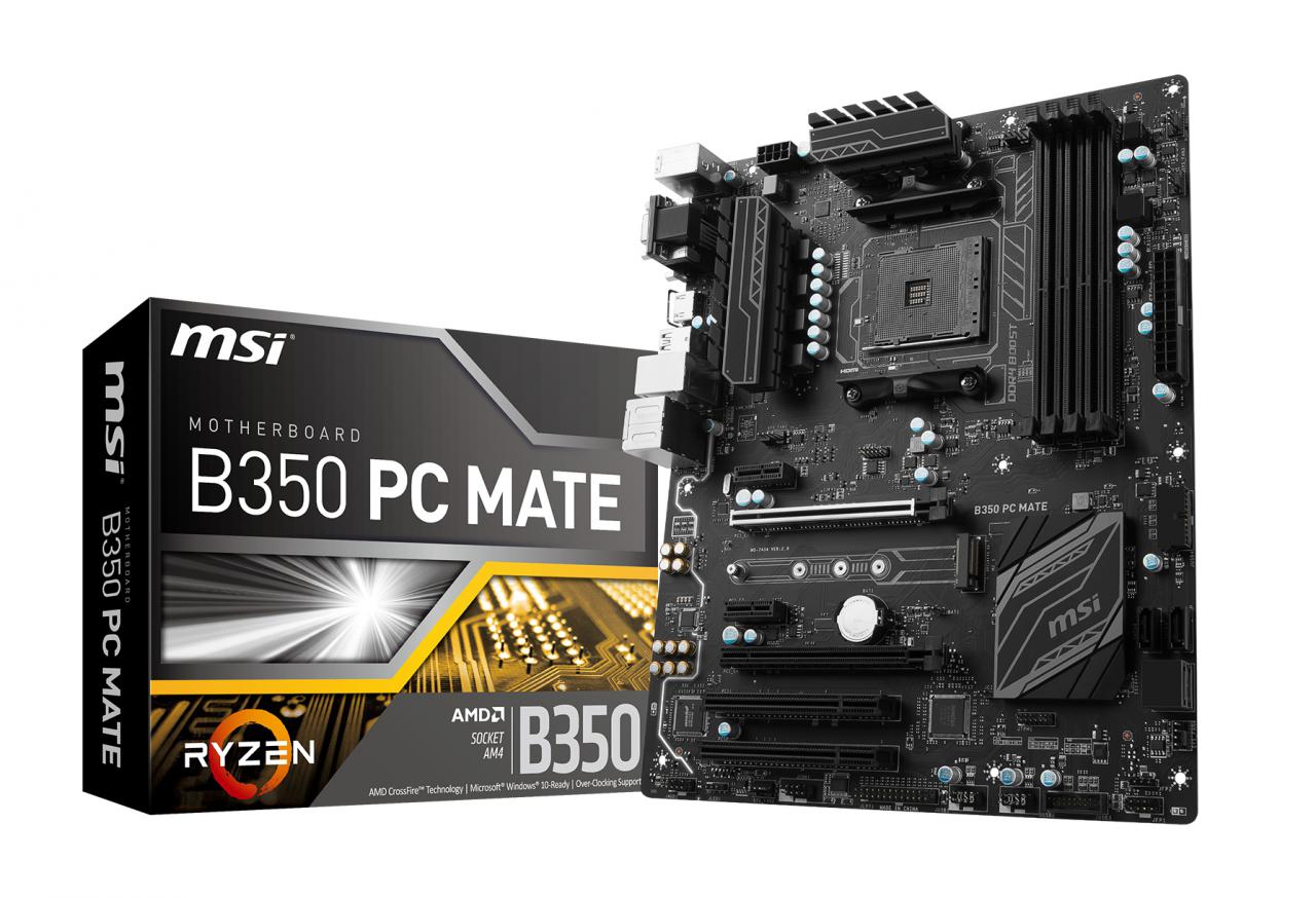 [21/03/2017] MSI B350 PC Mate