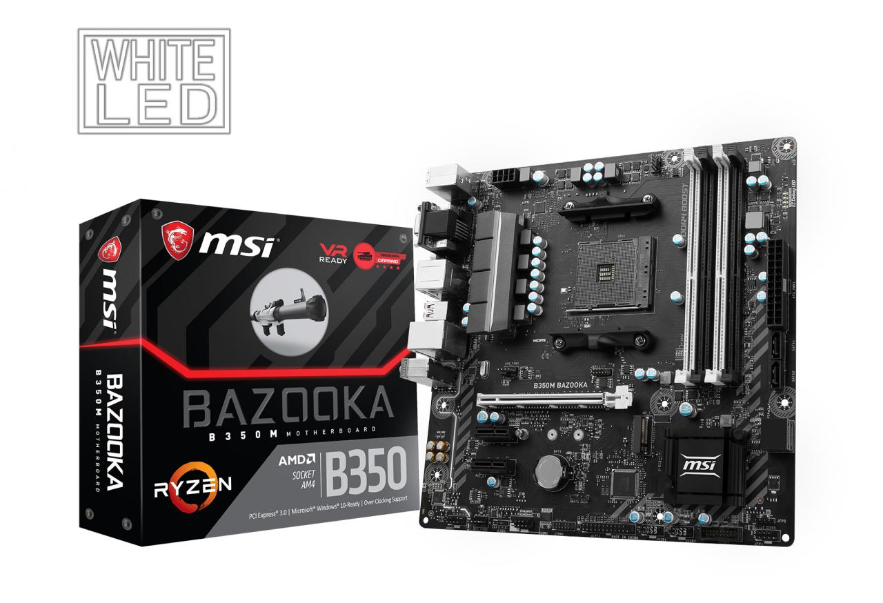 [21/03/2017] MSI B350M Bazooka