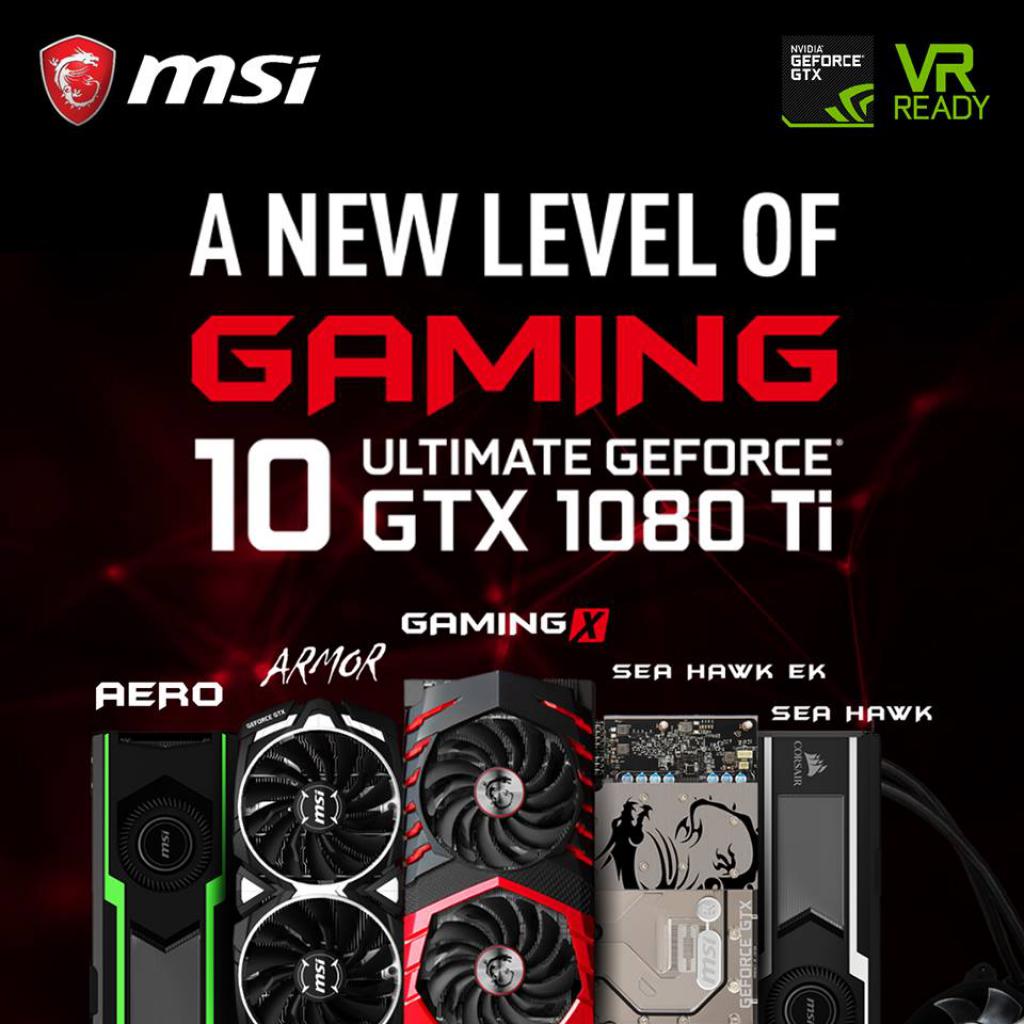 [11/03/2017] Geforce GTX 1080 Ti: MSI offenbar mit abwechslungsreichen Line-Up (1)